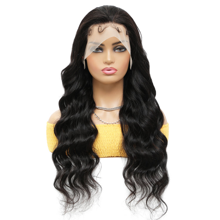 Peruvian Hair Body Wave Wig Virgin Hair 13x4 Lace Front Wig