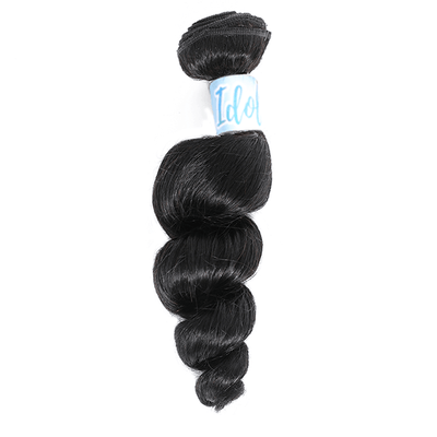 Idoli Virgin Indian Loose Wave Human Hair 4 Bundles