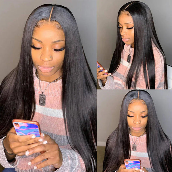 Malaysian Straight Hair Wig 13x4 Lace Front Wig