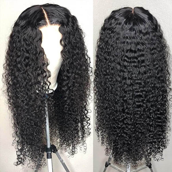 Malaysian Virgin Hair Curly Wig 13x4 Lace Front Wig
