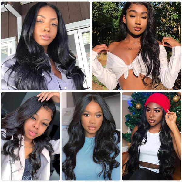 Peruvian Hair Body Wave Wig Virgin Hair 13x4 Lace Front Wig