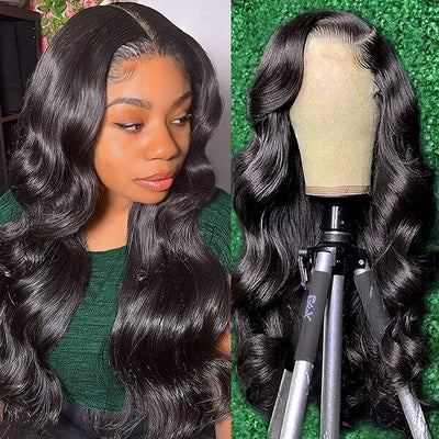 Peruvian Hair Body Wave Wig Virgin Hair 13x4 Lace Front Wig