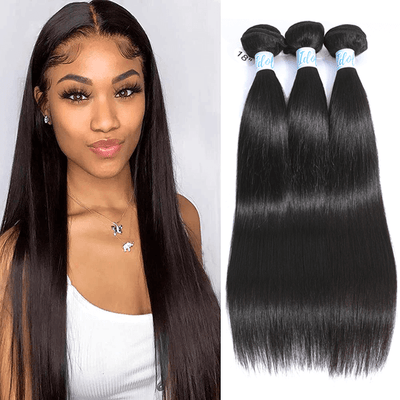 Idoli Peruvian Straight Hair 3 Bundles 10A Unprocessed Human Hair - Idoli Hair