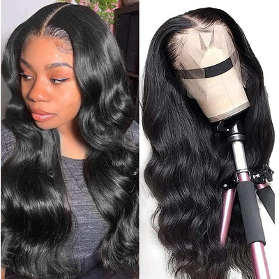 Idoli Body Wave Wig Middle Part Only T Part Lace Wig