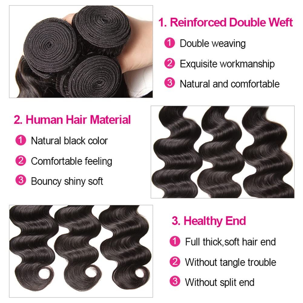 Idoli Brazilian Body Wave Hair 3 Bundles - Idoli Hair