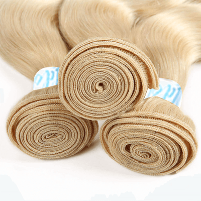 Idoli Peruvian Body Wave Hair 3 Bundles 613 Blonde Color Hair Weave - Idoli Hair