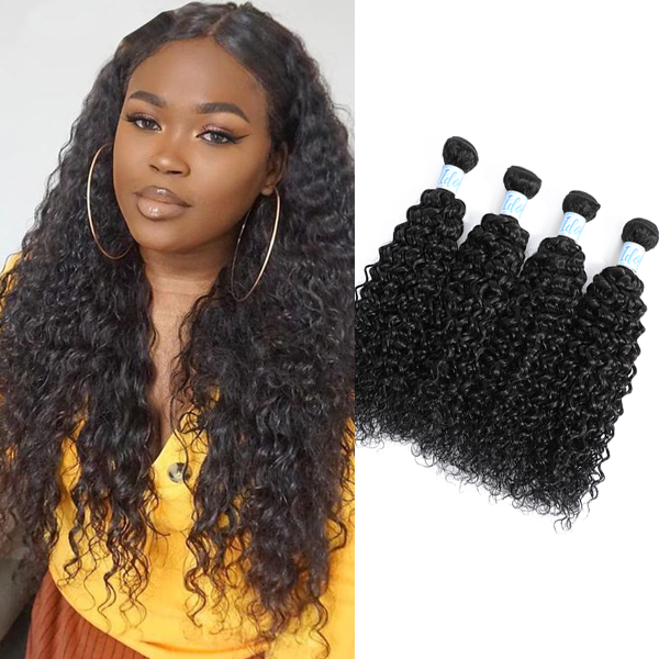 Idoli Water Wave Hair 4 Bundles Virgin Indian Hair