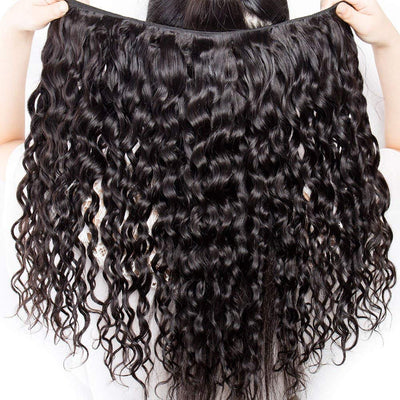 Idoli Water Wave Hair 4 Bundles Virgin Indian Hair