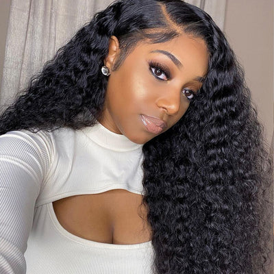 Natural Hairline Best Human Hair Wig 5x5 Lace Closure Wig Water Wave Wig